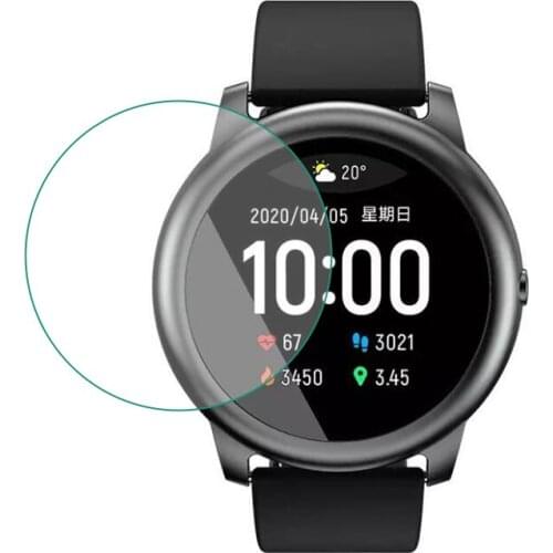 Tempered Glass Protective Film Guard For YouPin Haylou Solar LS05 Sport Smart Watch Screen Protector Cover Smartwatch Protection