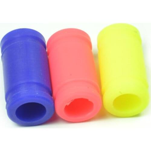 3PCS RC Silicone Joint Exhaust Rubber Adapter Exhaust Tubing Coupler Rubber for 1/8 Nitro RC Model Car HSP HPI Losi Axial Kyosho