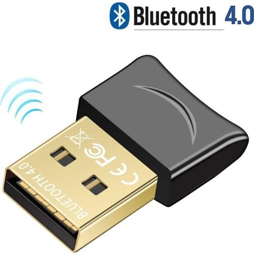 Wireless Transfer Compatible Bluetooth Adapter For PC USB Bluetooth Dongle Receiver With Stereo Headphones Desktop Windows