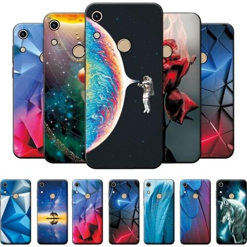 Case on Honor 8A 8A Prime Case For Huawei Y6S Shockproof Silicone Phone Case For Huawei Y6 Y6 Pro 2019 Cute Cover Bumper 6.09