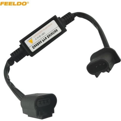 FEELDO 6Pcs 12V Car HID Xenon Warning Canceller Error Free Decoder for H13 High Low Beam HID Xenon Headlight #FD4302