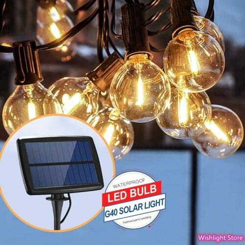 New 10/25 LEDS Crystal Ball 5M/10M Solar Lamp Power LED String Fairy Lights Solar Garlands Garden Christmas Decor for Outdoor