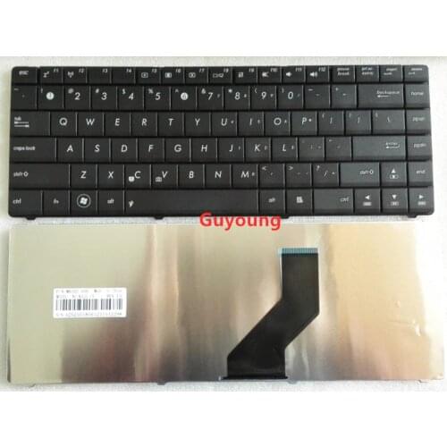 Laptop keyboard for ASUS K45D K45DR K45DV K45N Black US English replacement