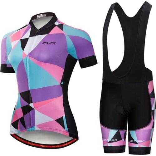 Weimostar 2019 Summer Short Sleeve Cycling Jersey Set Women Breathable mtb Bicycle Cycling Clothing Downhill Bike Wear Clothes