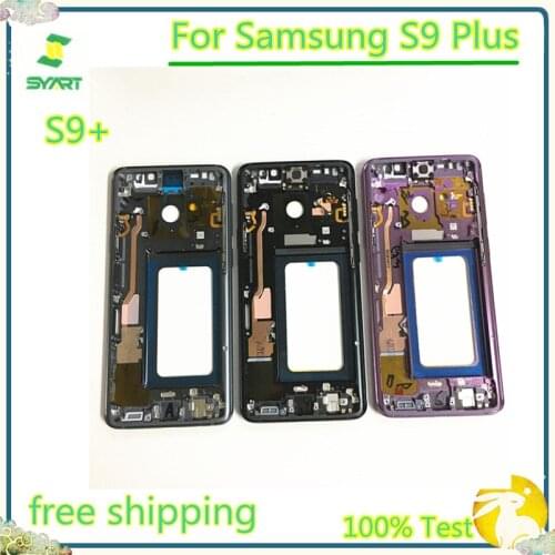 S9+ Midplate Bezel Chassis Housing Middle Frame Metal Mid Plate Housing Bezel For Samsung Galaxy S9 Plus G965 G965F