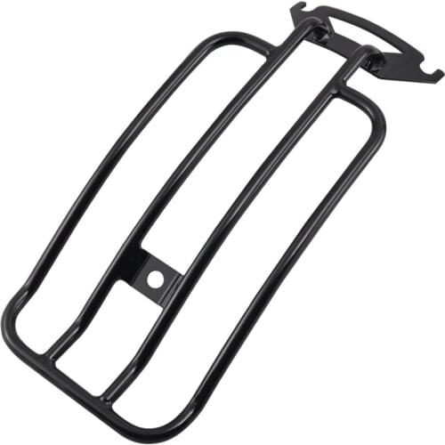 Motorcycle Solo Seat Luggage Rack Rear Fender Rack Fits For Harley Road King FLHR Electra Glide 1998-Up