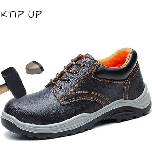 Mens Steel Toe Work Safety Shoes Lightweight Breathable Anti-smashing Electrician Insulated Shoes Men Anti-static Work Shoes