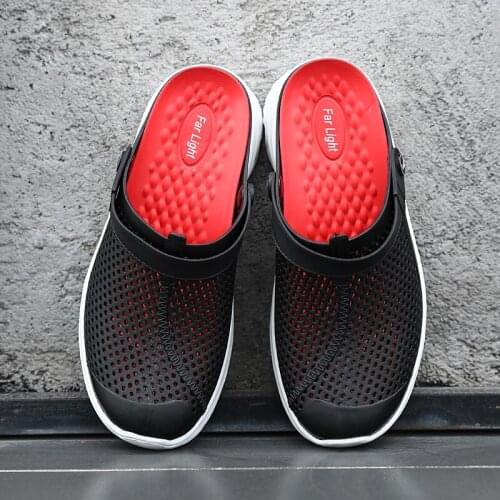Mens Summer Fashion Casual Sandals Beach Hole Shoes