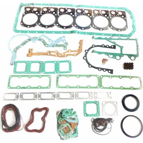 6D22 6D22T Engine Gasket Kit for KOBELCO Excavator SK300 Crane Mitsubishi Engine Excavator Spare Parts