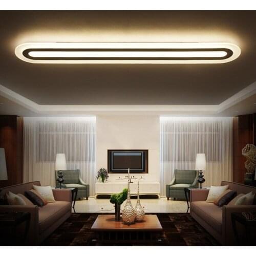 Strip Acrylic LED ceiling light Home Living Room Bedroom Study Room Ceiling lamp Office Commercial Lighting