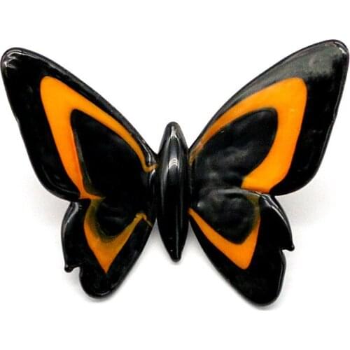 Custom-Made Mini Glass Butterfly Figurines Ornaments Cute Small Simulation Insect Animal Crafts Gifts For Kids Room Table Decor