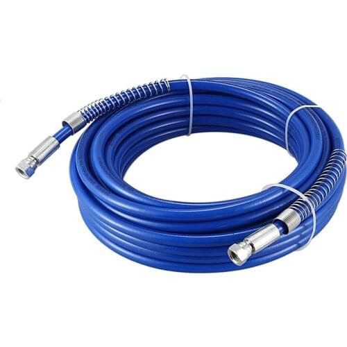 GTBL 15m Spray Hose Airless Paint Hose 1/4 inch Airless Sprayer 3600 PSI High Pressure Fiber Pipe for Sprayer Tool Sprayer Water