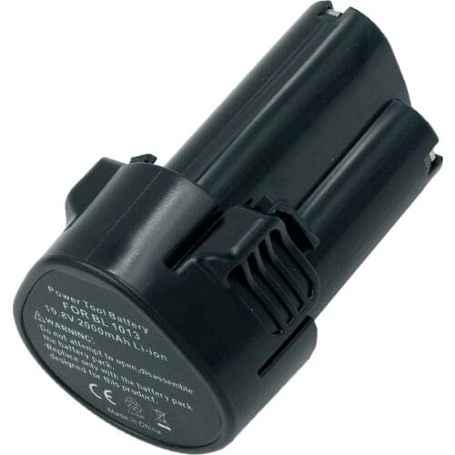 Replacement Rechargeable Lithium Ion Power Tools Battery for Makita 10.8V BL1013 BL1014 2000mAh 2.0 Ah 194550-6 194551-4