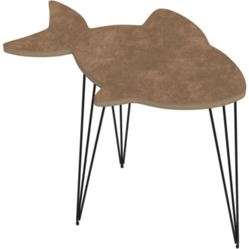 Modern Fish Larose Zigon Coffee table Mdfham 1li 55*60*40 coffe table