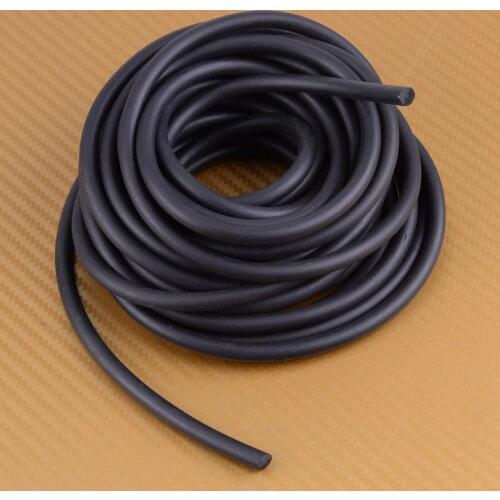 CITALL Universal 6m long 6mm Solid O Shape Filler Strip Car Soundproof Door Rubber Edge Seal Insulation