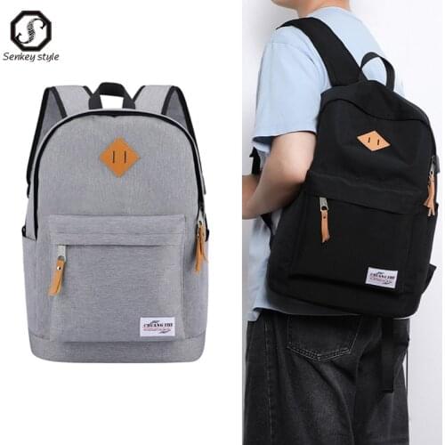 SENKEY Large Capacity Laptop Backpacks Fashion Oxford Waterproof Student School Bag for Men Women Teenager Travel Backpacks Pack