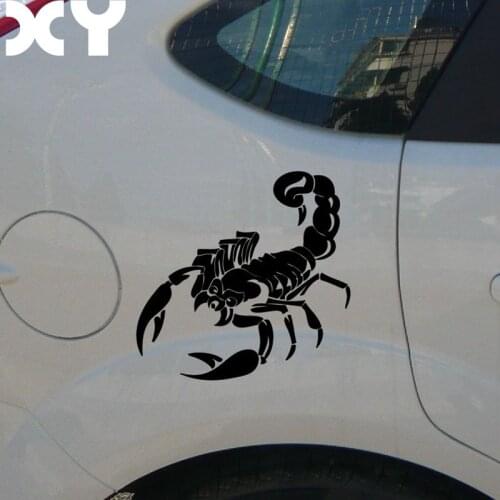 Waterproof Vinyl Wrap Reflective Tap Cool Scorpion Totem Car Sticker Decals Drop Shipping