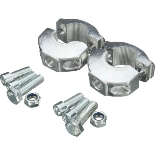 X-1 pair of universal 7/8 inch 22mm motorcycle handlebar clamp 47cc 49cc off-road vehicle