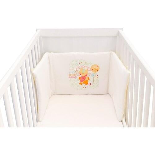 1 Pcs Baby Bed Crib Bumper Newborn Infant Cot Protector Newborns Room Decor Safe Fence Line Unisex Baby Shower Gifts U-Shaped