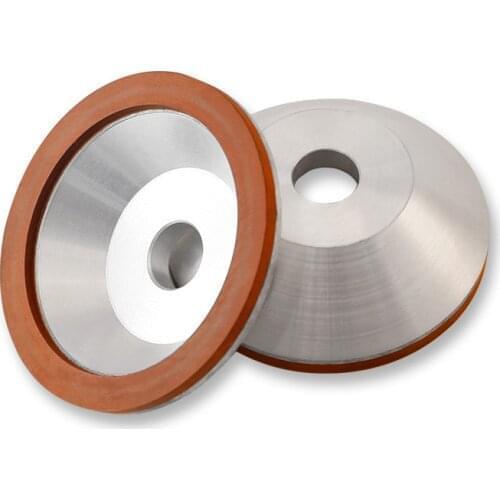 100*20*10*4mm 100mm OD 150# 180# 240# 320# 400# 600# Mesh Resin Bond Diamond Polishing Cup Grinding Wheel For Carbide Metal