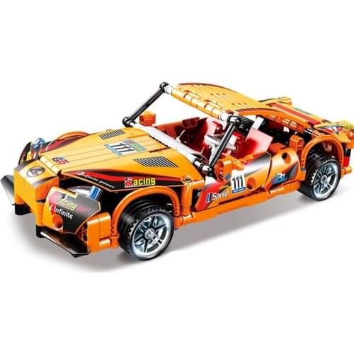 361pcs Kaizhi KY1023 Mechanical Engineering Racing Boy Assembly Technology Building Block Toy Gifts