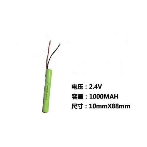 Free ship 2.4V AAA 1000mAh ni-mh battery Rechargeable battery