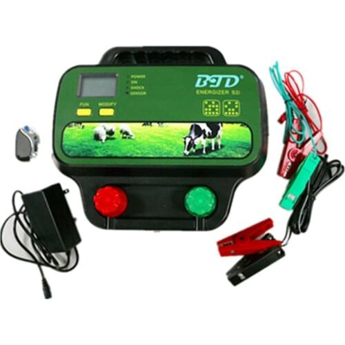 Wireless remote control farm electric fence energiser Charger Energiser Controller for Horses Sheep Cattle