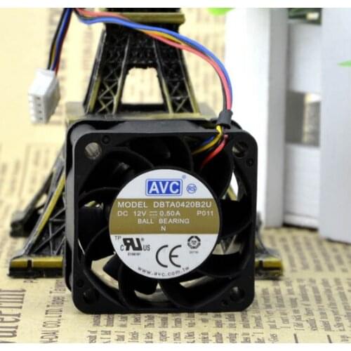 DBTA0420B2U AVC 4020 12V 0.50A 4cm 4wire