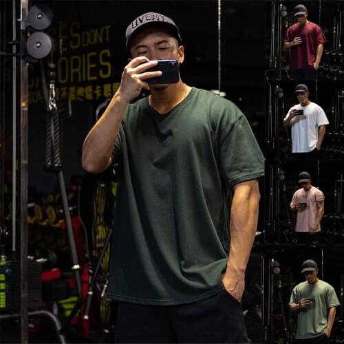 Multi Color Summer Mens T Shirt 2021 Fashion Solid Boys Oversized Hip Hop Short Sleeve Casual Cotton Student Streetwear Top Tee