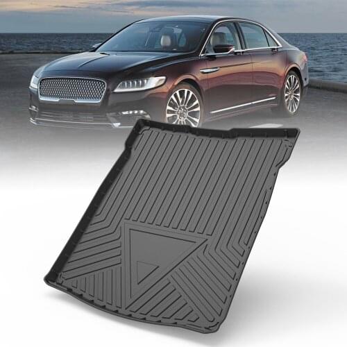TPE Trunk Mat For Lincoln MKC/MKX/Nautilus/MKZ/Continental 2013-2018 2019 2020 Custom Waterproof Cargo Liner Carpets Accessories
