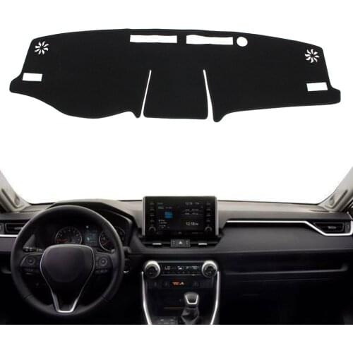 Car Dash Mat Dashboard Cover Dashmat For Toyota RAV4 2019-2020 LHD
