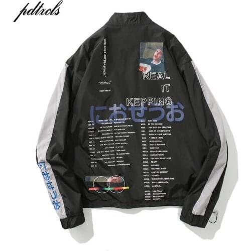 2018 New Japan Style Embroidery Patchwork Pockets Thin Jackets Men Autumn Casual Fashion Full Zip Streetwear Jackets Coats Male