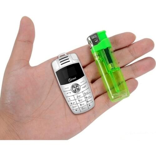 Mini X6 Cute Car Key Mobile Phone Dual Sim Magic Voice Bluetooth Dialer Support Russian Keyboard MP3 Recorder Children Cellphone