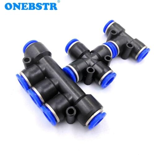Pumps Water Through 3 4 5 Connector Special For 8mm Multi-head Engraving Machine Main Shaft Cooling Free Shipping