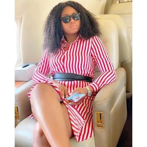 New African Dresses for Women 2020 Super Elastic Africa Dress African Clothes for women ladies clothes