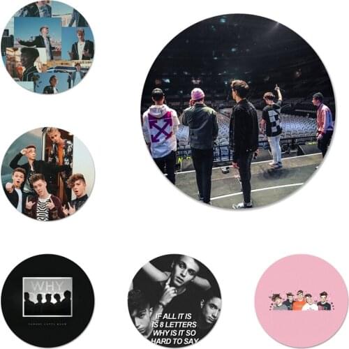 Why dont we Icons Pins Badge Decoration Brooches Metal Badges For Backpack Decoration 58mm