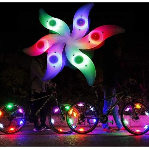 Bicycle Spoke light Waterproof Bike LED Wheel Cycling Wheel LED FlashLight Rim Lights Bicycle Accessories Lamp Cycling Light