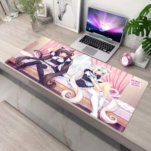 Anime Dungeon Mine Mouse Pad Gamer Kawaii Gaming Accessories Non-slip Craft Mousepad Xxl Keyboards Computer Deskmat Mausepad