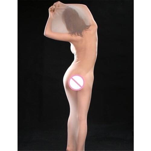 Sexiest BodyStockings Erotic Novelty Fetish Seamless Bodyhose Stockings Sleeping Bag Fantasia Cocoon Tube Stockings Bag