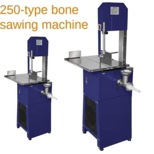 220V Vertical Commercial Bone Sawing Machine Meat Cutting Machine with Meat Grinder Function Bone Cutting Machine Sawing Machine