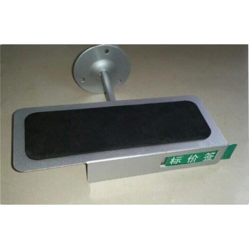 5pcs Shoe store Sneaker casual shoes display stand rack metal Shoe on the wall display showing holder shelf with price tag label