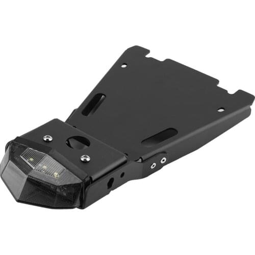 Motorcycle Tail Mount License Plate Rear Lamp Taillight BracketMade of premium aluminium alloy material, for 14-18 BMW R Nine T