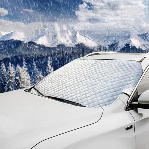 1PC Car Windshield Snow Cover Sun Shade Protector Thicker Snow Protection Cover Accessories