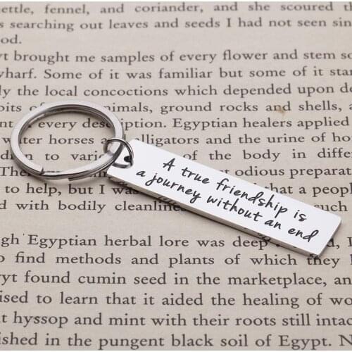 Friendship Keychain Brithday Gifts for Women Men Best Friend Keychain for Teen Girls Long Distance Relationships Graduation Gift