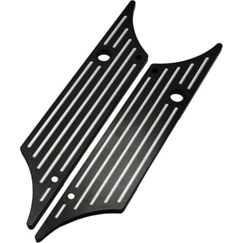 Motorcycle Hard Saddlebag Bags Latch Cover Face for Electra Street Road Glide Road King Touring Models 1993-2013