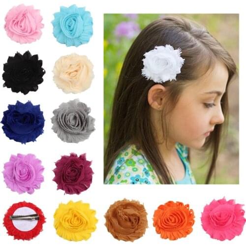 1 Pieces Baby Girl Candy Color Flower Infant Hair Accessories Clothes Clips Newborn Headwear Tiara Headwrap Toddlers Hairpins