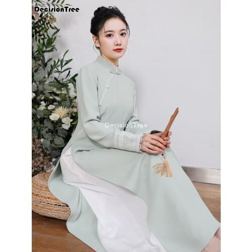 2021 aodai vietnam clothing cheongsam aodai vietnam dress vietnamese traditional dress cheongsam modern women aodai dress