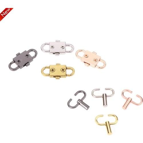 4Pcs/set Adjustable Metal Buckle Clip Handbag Chain Strap Length Shorten Bag Tool Sewing Tools