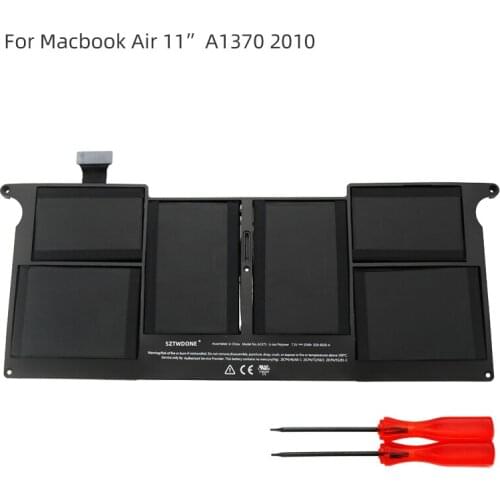 SZTWDONE A1375 New Laptop battery for APPLE MacBook Air 11 Inch A1370 2010 7.3V 35WH 4680MAH