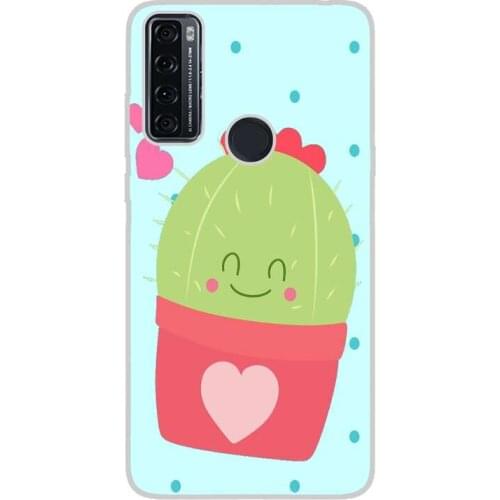 Compatible with TCL-20-SE-4G silicone gel tpu case cover case custom drawing design anti-shock fun 001 case